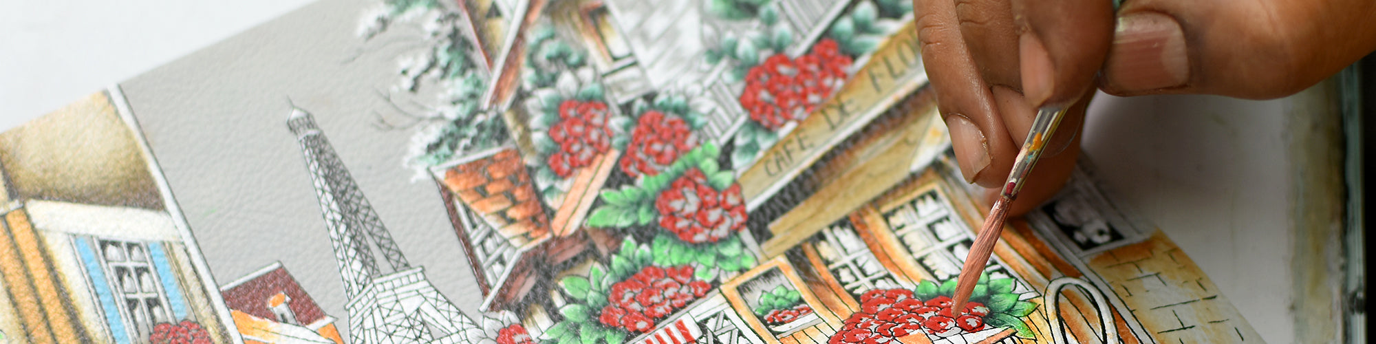 Artful Escapes – Hand-Painted by Anuschka - Anuschka (CA)