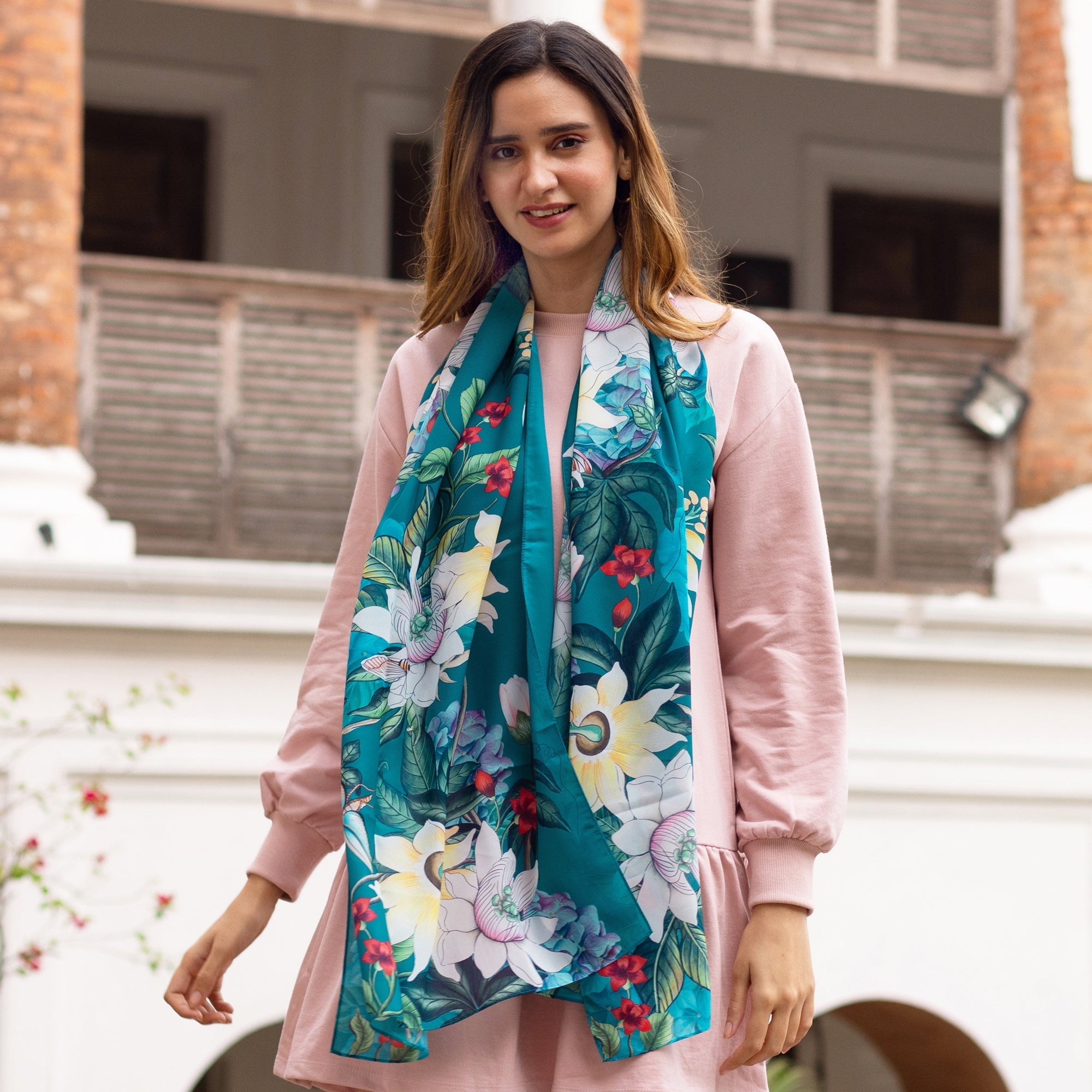 Printed Chiffon Scarf - 3300 - Anuschka (CA)