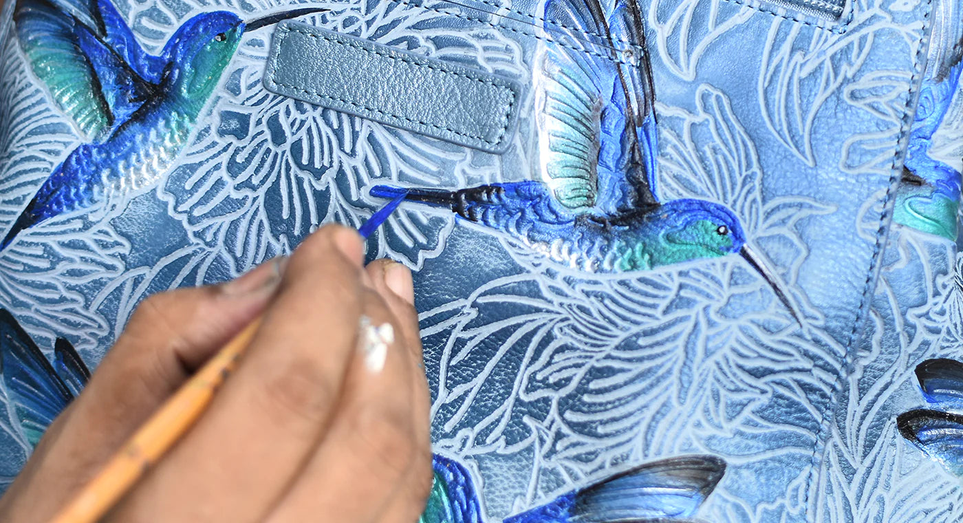 Tooled Birds Sky Collection