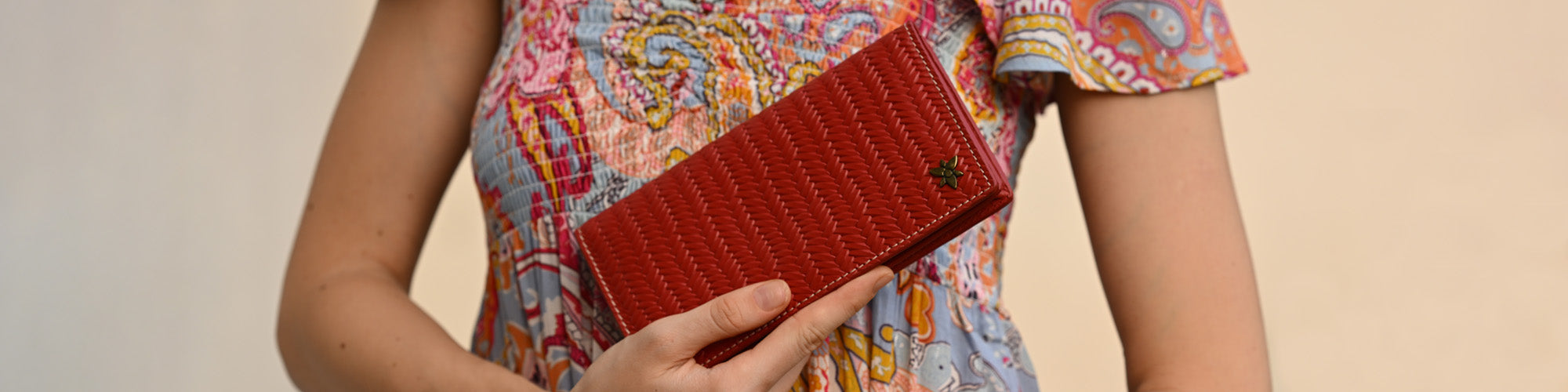 Anna Heritage Two Fold Clutch Wallet Collection