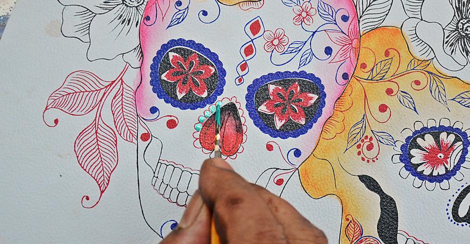 Calaveras de Azùcar - Anuschka (CA)