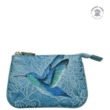 Load image into Gallery viewer, Tooled Birds Sky Medium Zip Pouch - 1107
