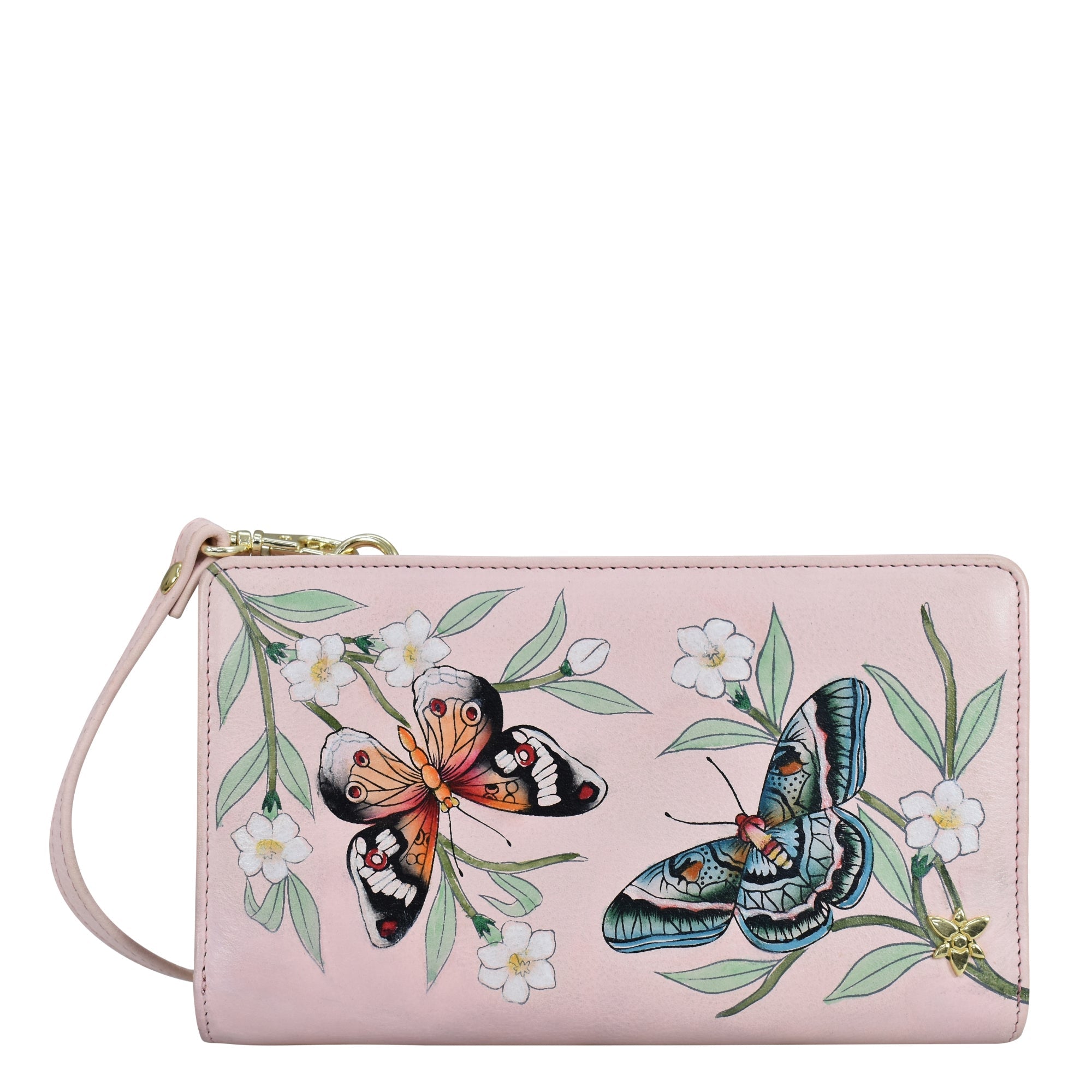 Butterfly Melody Organizer Wallet Crossbody - 1149