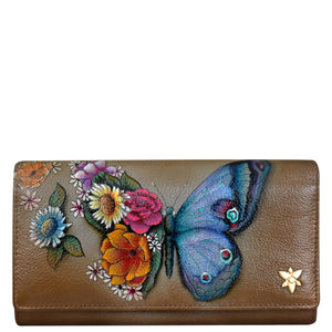 Triple Fold RFID Clutch Wallet - 1150