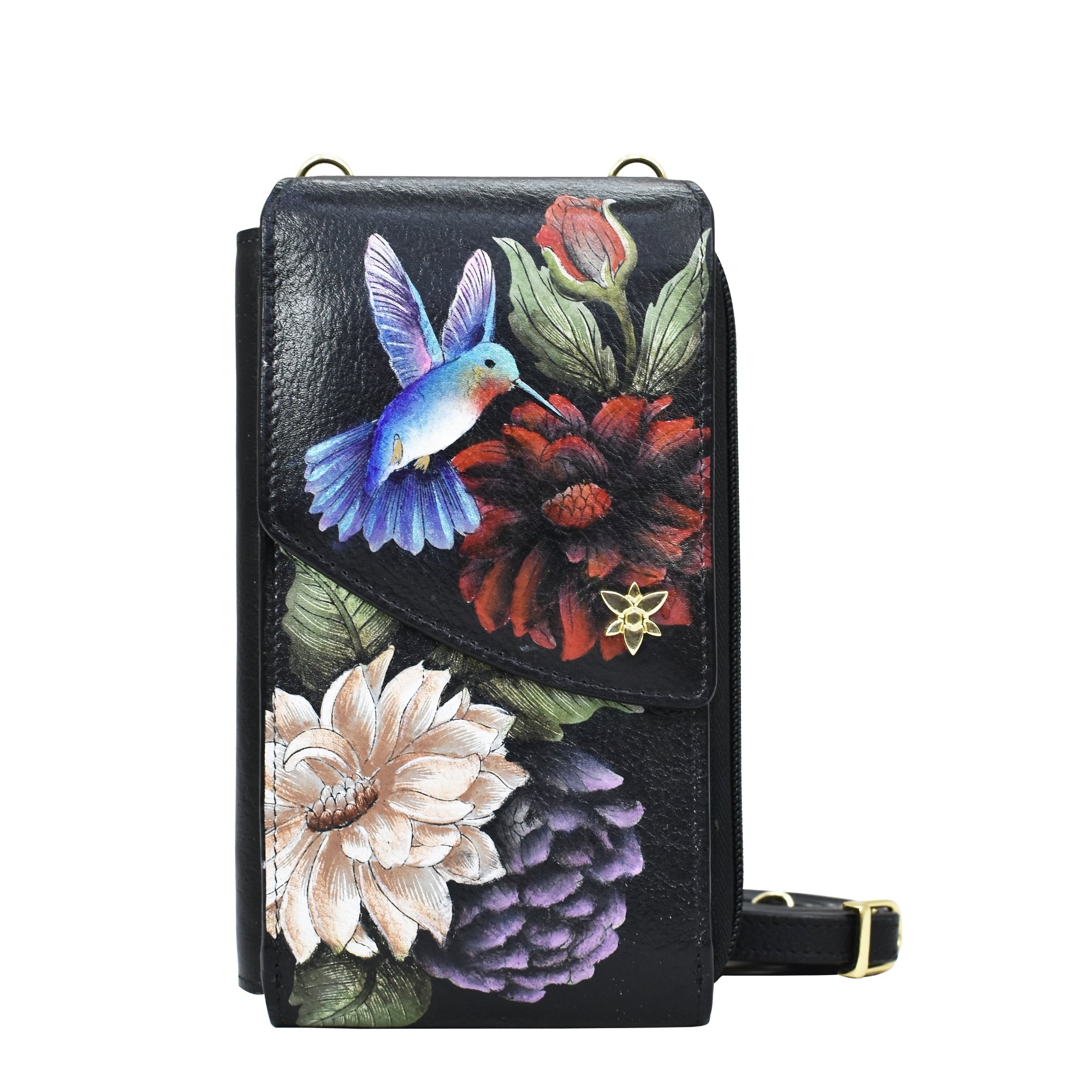 Hummmingbird Heaven Crossbody Phone Case - 1173