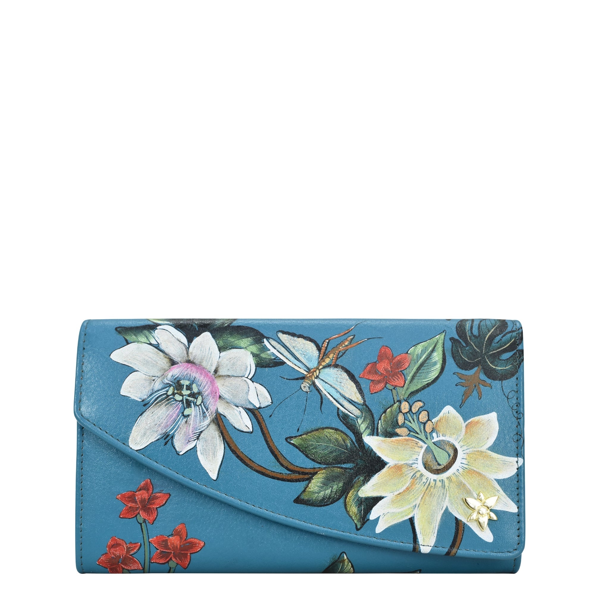 Royal Garden Accordion Flap Wallet - 1174