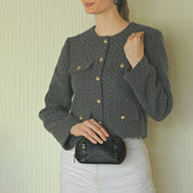 Heritage Leather Zippered Cosmetic Pouch - 1908