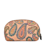 Heritage Leather Zippered Cosmetic Pouch - 1908