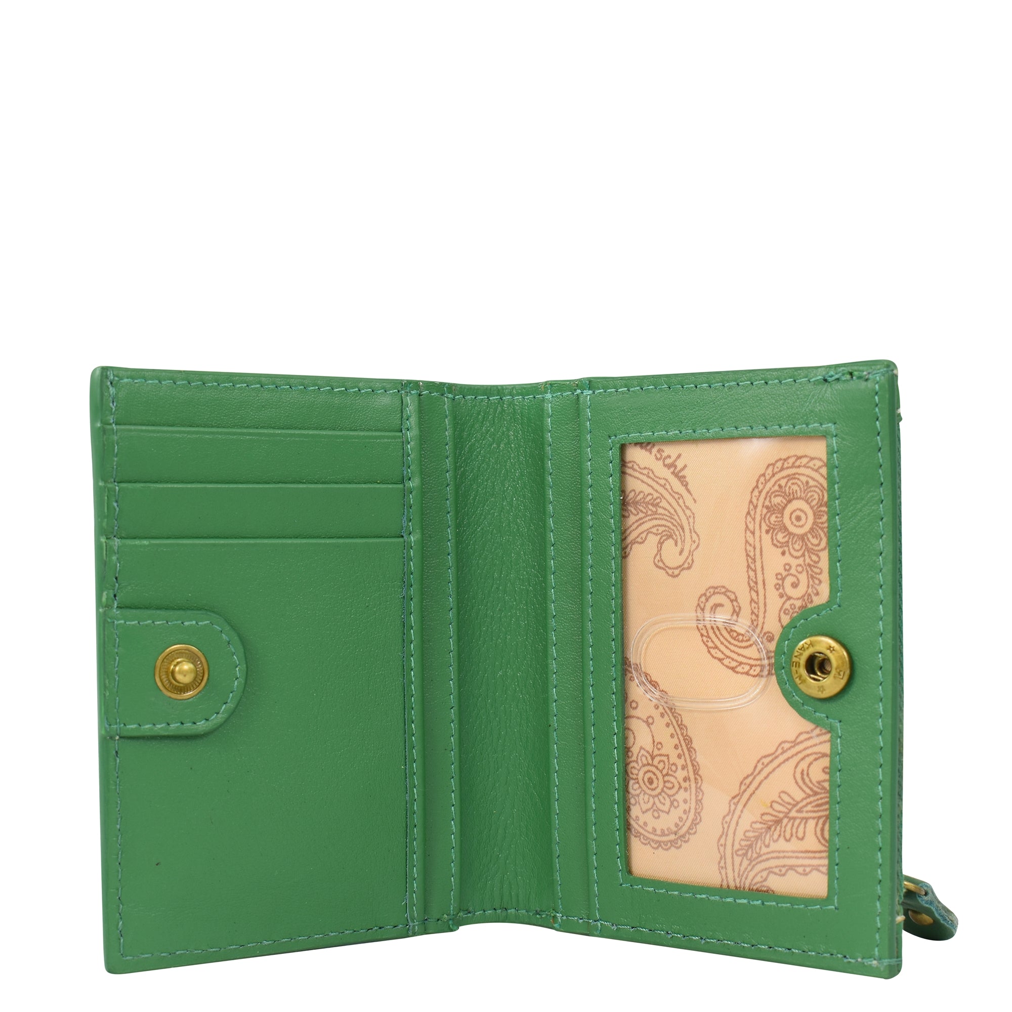 Heritage Leather Mini Two-Fold Wallet - 1922