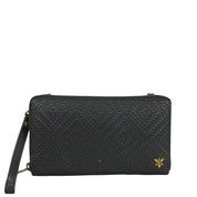 Heritage Leather Crossbody Organizer - 1932