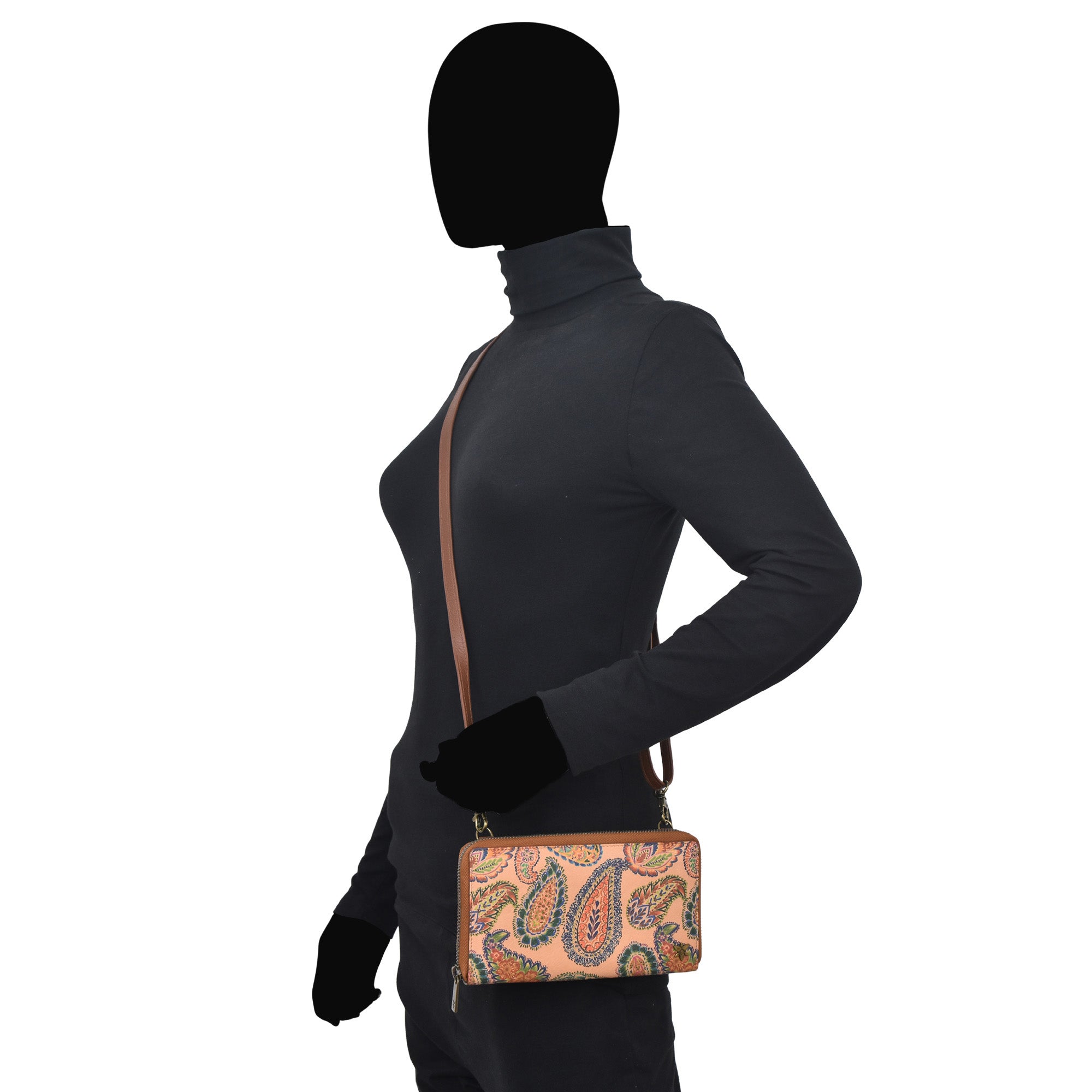 Heritage Leather Crossbody Organizer - 1932