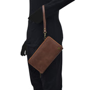 Heritage Leather Crossbody Organizer - 1932