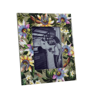 Floral Passion - Wooden Printed Photo Frame - 25004