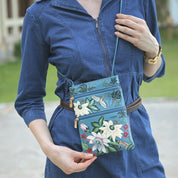 Mini Double Zip Travel Crossbody - 448