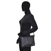 Heritage Leather Slim Medium Crossbody - 8334