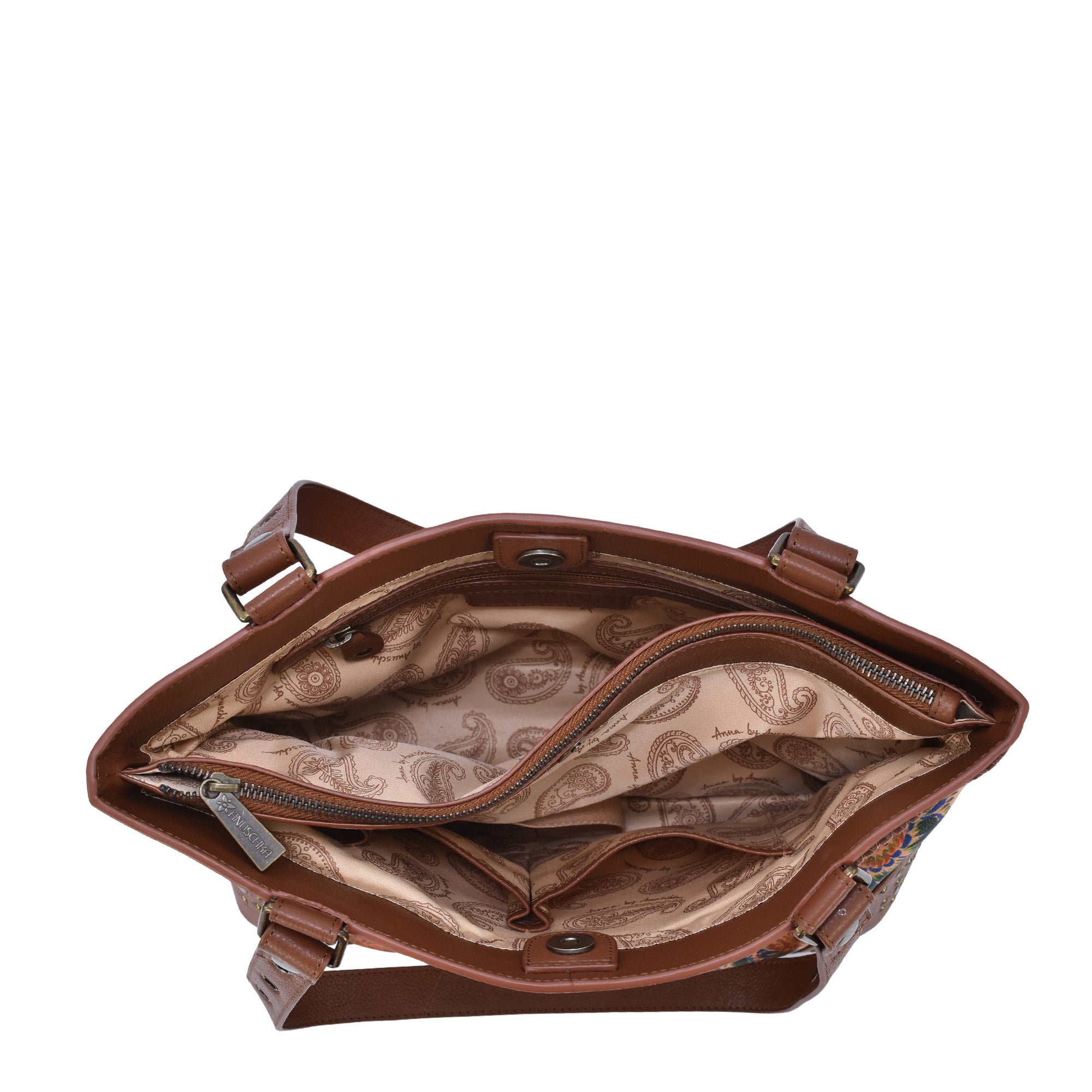 Heritage Leather Tote - 8444