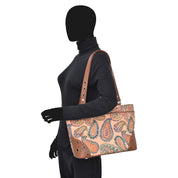 Heritage Leather Tote - 8444