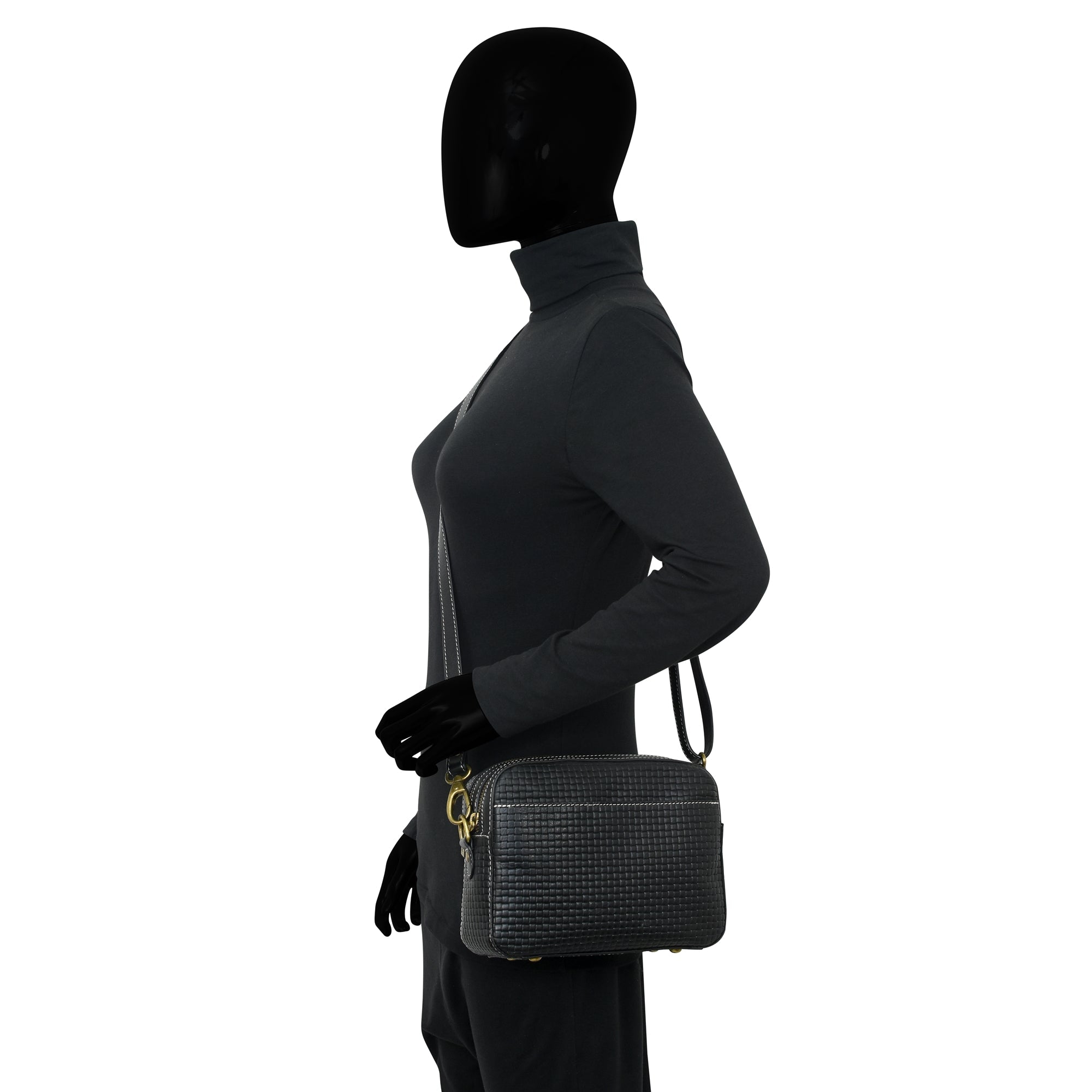 Twin Zippered Crossbody - 8457