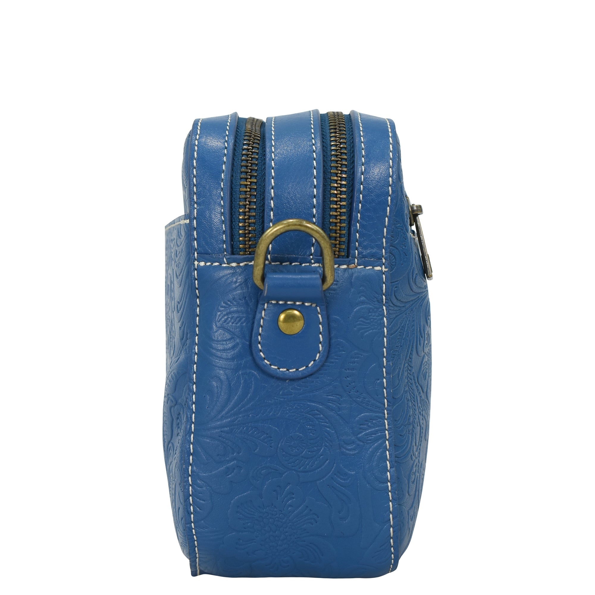 Twin Zippered Crossbody - 8457