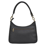 Heritage Leather Large Top Zip Hobo - 8487