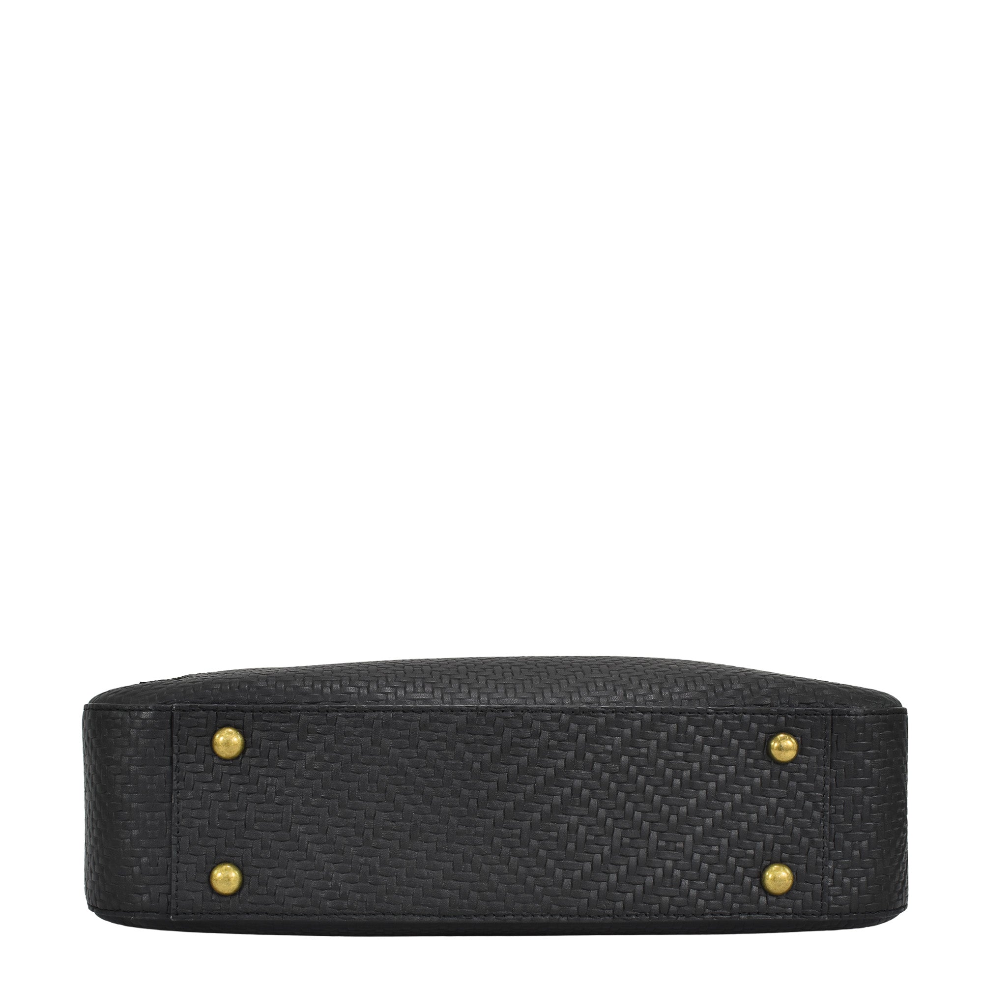 Heritage Leather Large Top Zip Hobo - 8487