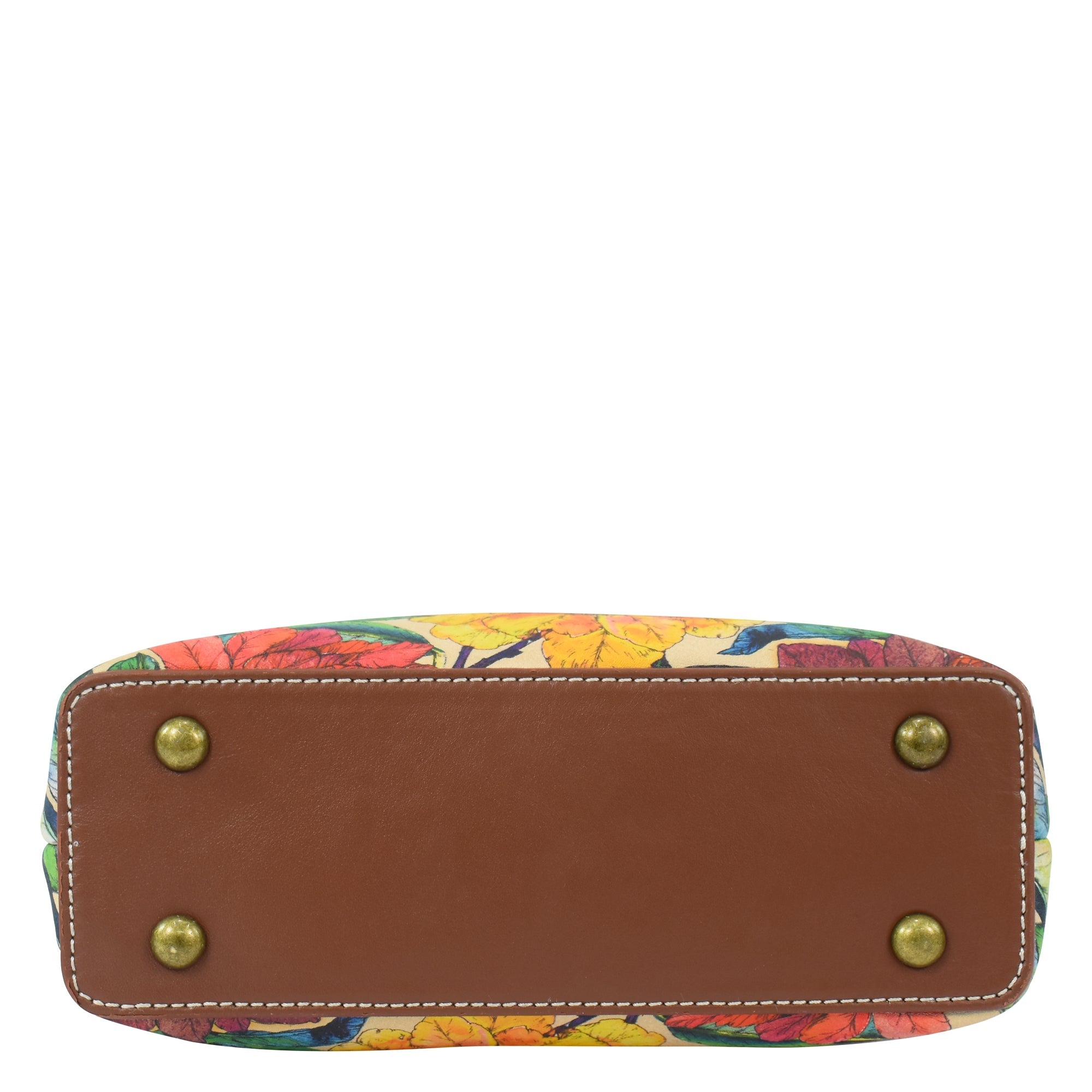 Heritage Leather Multicompartment Hobo - 8532