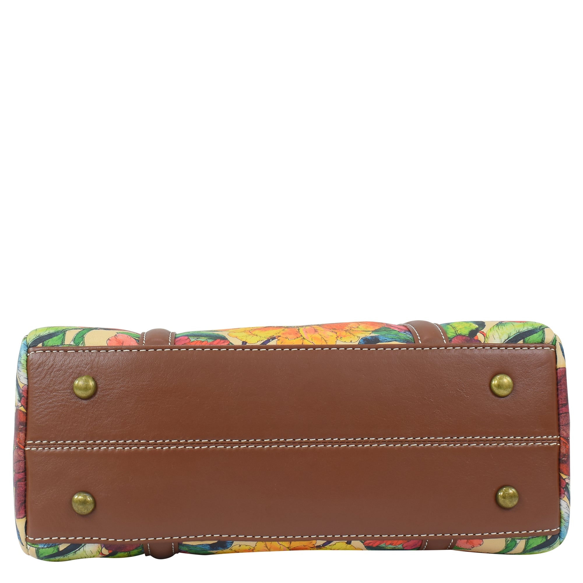 Heritage Leather Large Convertible Satchel - 8535