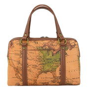 Heritage Leather Large Convertible Satchel - 8535