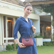 Heritage Leather Crossbody - 8588