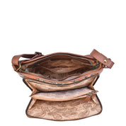 Heritage Leather Organizer Crossbody - 8593