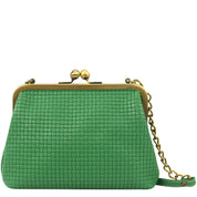 Heritage Leather Crossbody Frame Bag - 8594