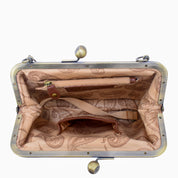 Heritage Leather Crossbody Frame Bag - 8594