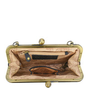 Heritage Leather Crossbody Frame Bag - 8594