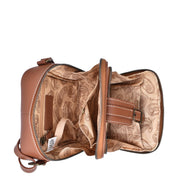 Heritage Leather Organizer Crossbody - 8632