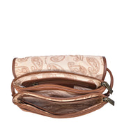 Heritage Leather Flap Crossbody - 8633