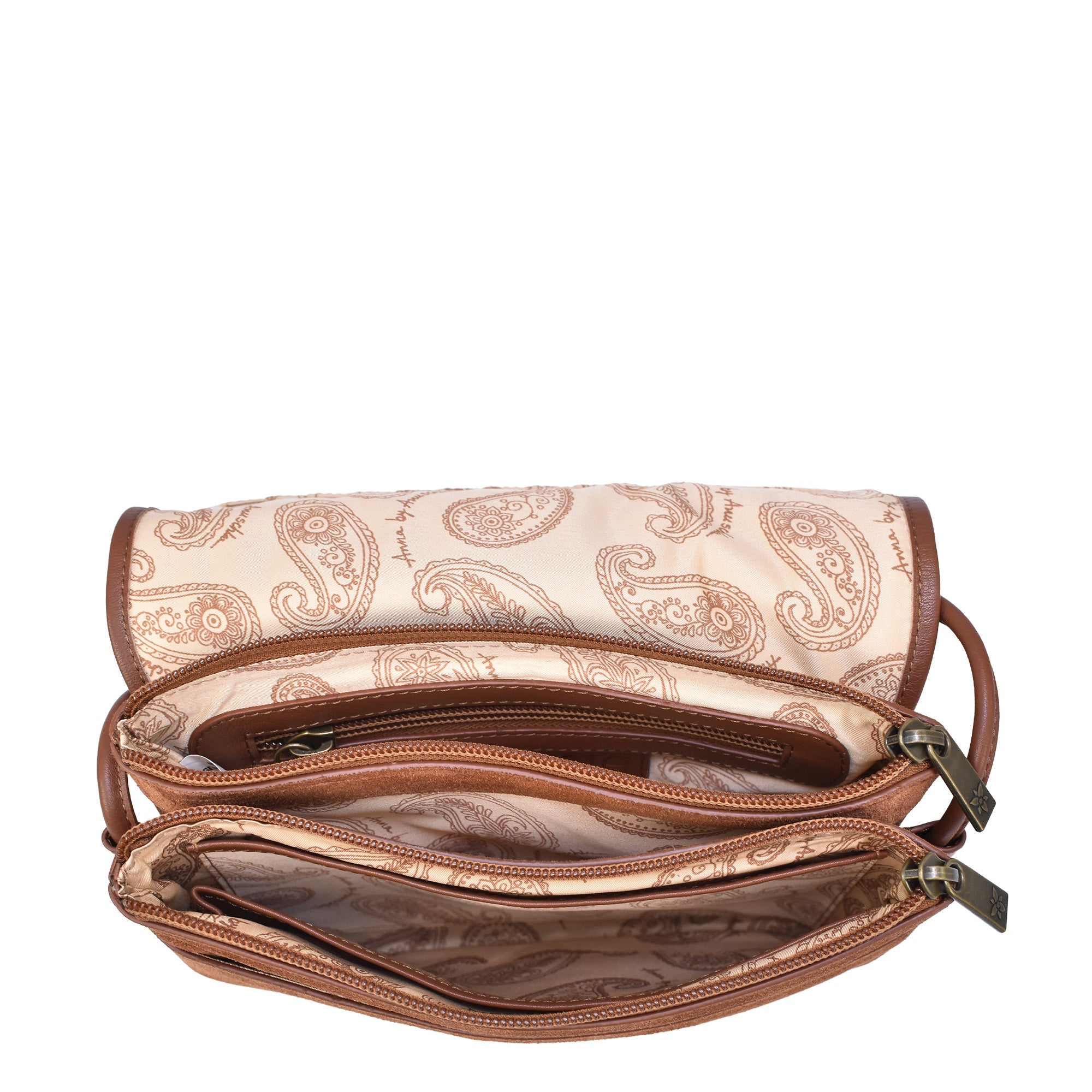 Heritage Leather Flap Crossbody - 8633