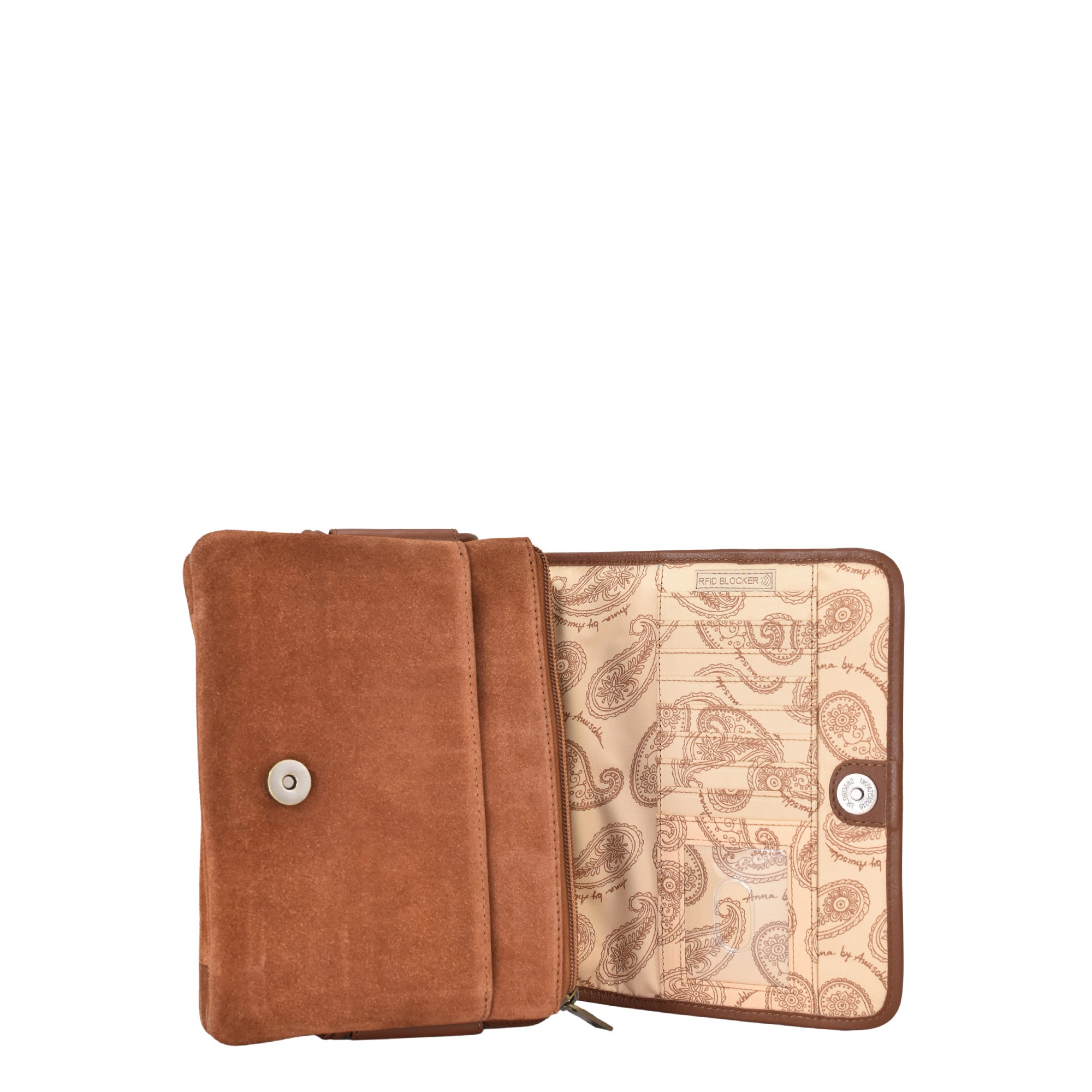 Heritage Leather Flap Crossbody - 8633