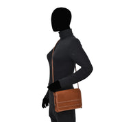 Heritage Leather Flap Crossbody - 8633