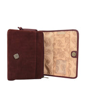 Heritage Leather Flap Crossbody - 8633