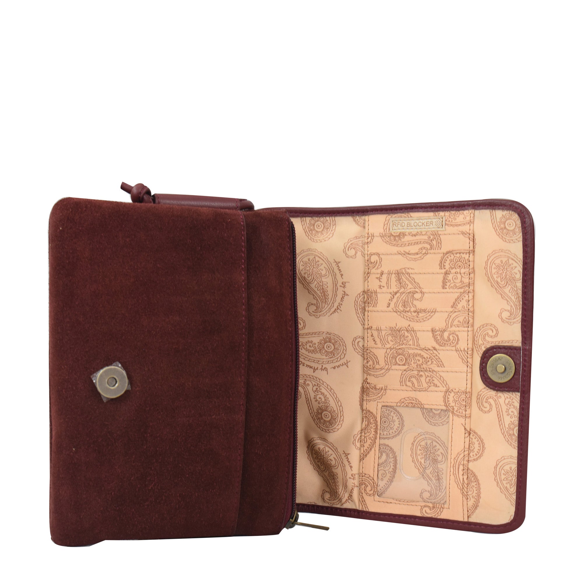 Heritage Leather Flap Crossbody - 8633