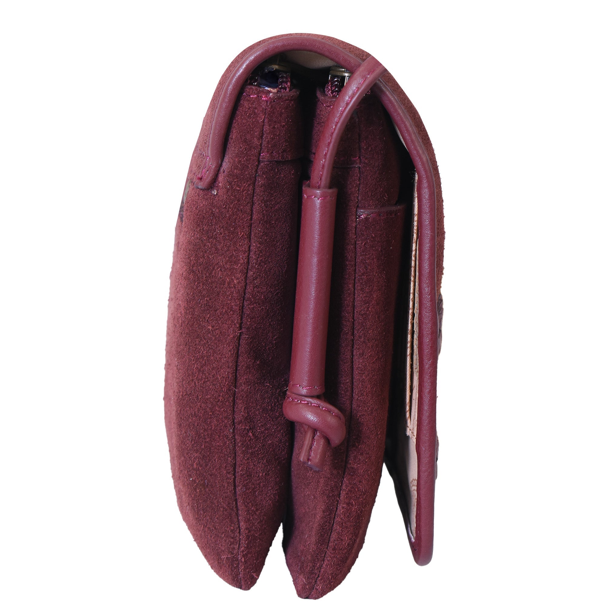 Heritage Leather Flap Crossbody - 8633