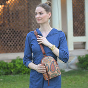 Heritage Leather Sling Bag - 8634