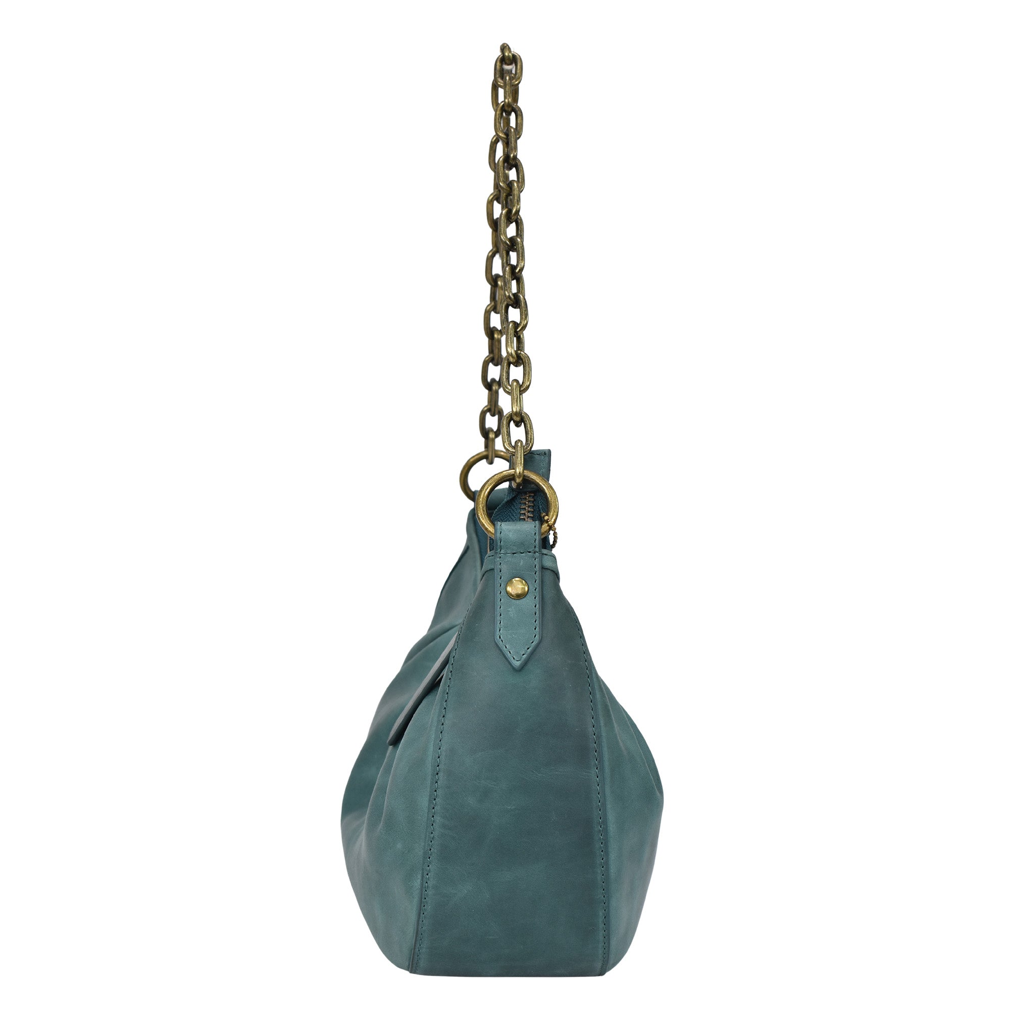 Heritage Leather Hobo - 8635