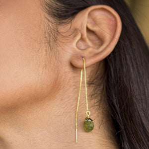 Pendulum Thread Earrings - VER0013