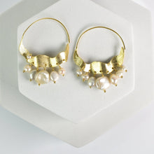 Load image into Gallery viewer, Crescent Moon Hoops Earrings - VER0015

