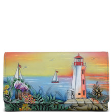 Load image into Gallery viewer, Guiding Light Accordion Flap Wallet - 1112
