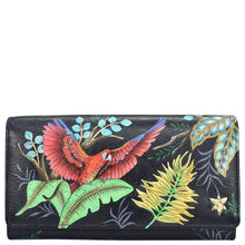 Load image into Gallery viewer, Rainforest Beauties Accordion Flap Wallet - 1112
