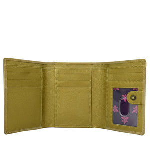 RFID Blocking Small Flap French Wallet - 1138