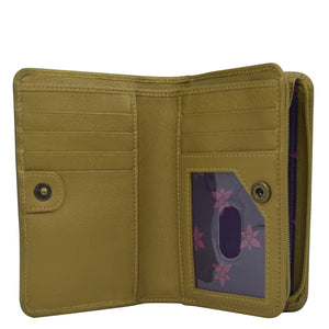 Two-Fold Small Organizer Wallet - 1166