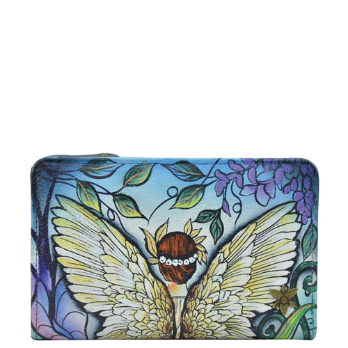 Enchanted Garden Two-Fold Small Organizer Wallet - 1166